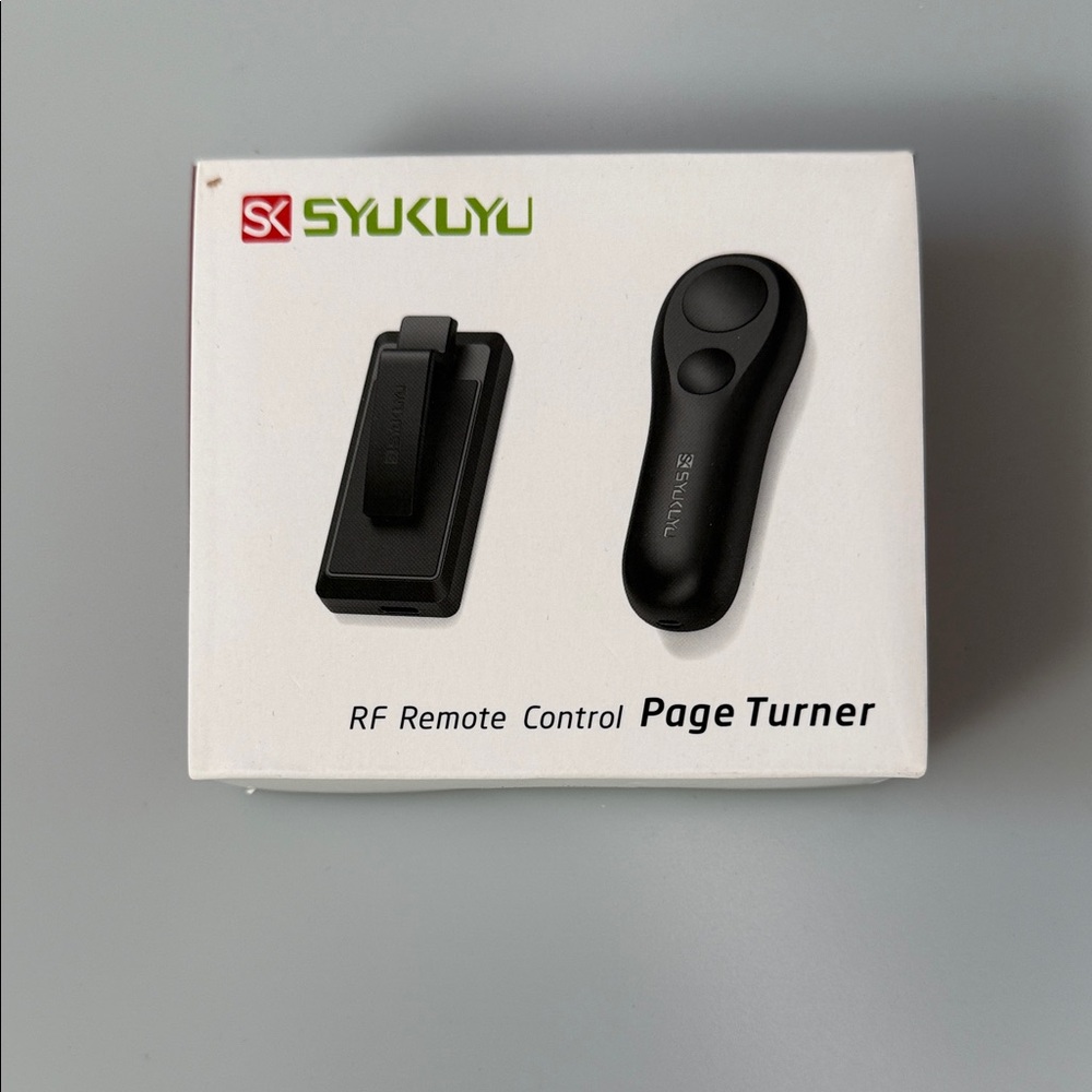 SEALED NEW IN BOX! SYUKLYU RF Remote Control Page Turner for Kindle or IPad